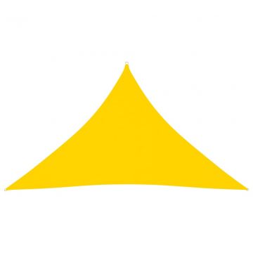 Платно-сенник, Оксфорд текстил, триъгълно, 2,5x2,5x3,5 м, жълто