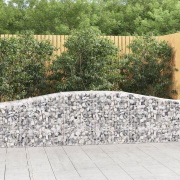 Габионни кошници арка 6 бр 400x50x60/80 см поцинковано желязо