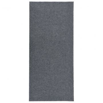 Абсорбиращо мръсотията килимче, 100x250 см, сиво