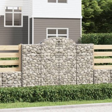 Габионни кошници арка 10 бр 200x50x140/160см поцинковано желязо