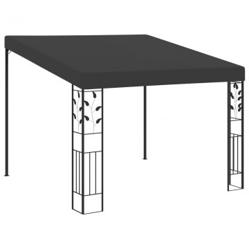 Шатра за стенен монтаж, 3x3x2,5 м, антрацит