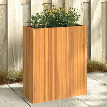 Градинска кашпа 59x27,5x70 см масивна акация