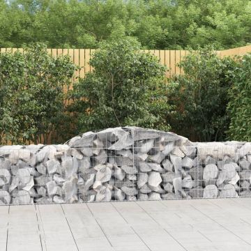 Габионни кошници арка 4 бр 300x50x60/80 см поцинковано желязо