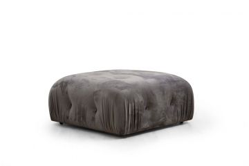 Tuffet Bubble Pouffe - Сиво Сив