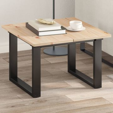 Плотове за маси, 2 бр, 60x30x1,7 см, правоъгълни, бор масив