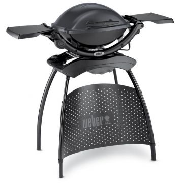 Електрическо барбекю Weber Q 2400 With Stand, 2200 W, 54х39 см