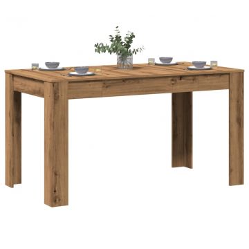 Трапезна маса Artisan Oak 140x74,5x76 cm Инженерна дървесина