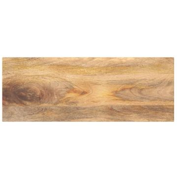 Плот за маса, 80x40x3,8 см, правоъгълен, манго масив