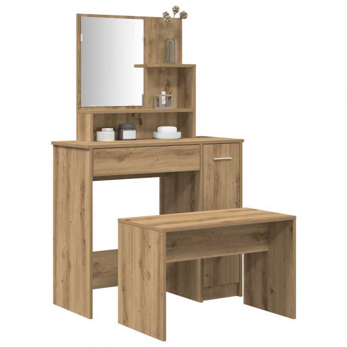 Комплект тоалетка Artisan Oak Engineered Wood