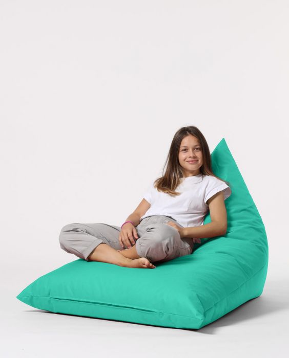 Градински пуф Pyramid Big Bed Pouf, цвят Тюркоаз