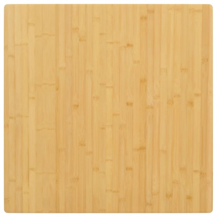 Плот за маса 80x80x2,5 см бамбук