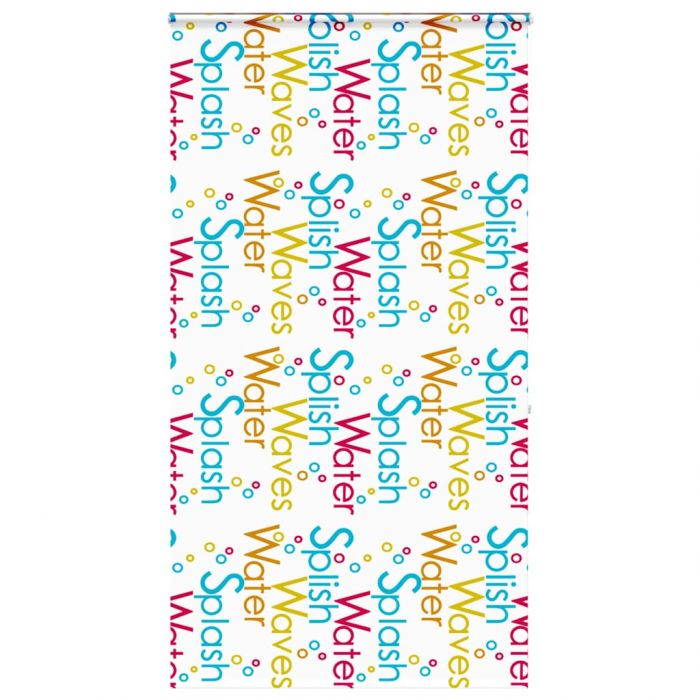 Ролетна щора за душ с касета 130x240 см Ширина на плата 126 см