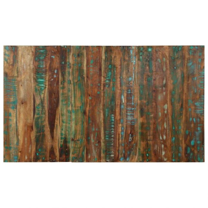 Табла за глава Multicolour 140 cm Масивна дървесина Reclaimed