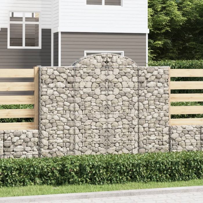 Габионни кошници арка 25 бр 200x50x160/180см поцинковано желязо