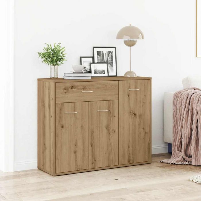 Шкаф Artisan Oak 88x30x70 cm Инженерна дървесина