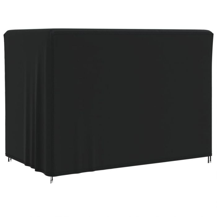 Покривало за градинска люлка черно 220x150x150 см 420D Оксфорд