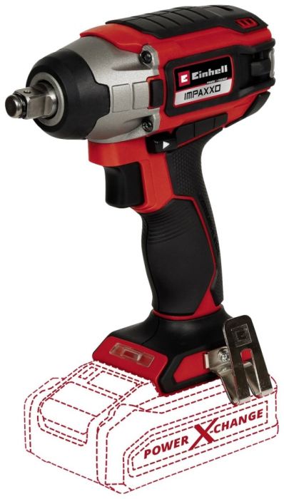 Einhell IMPAXXO 18/230 - Solo Акумулаторен ударен гайковерт без батерии и зарядно устройство 18 V 230 Nm