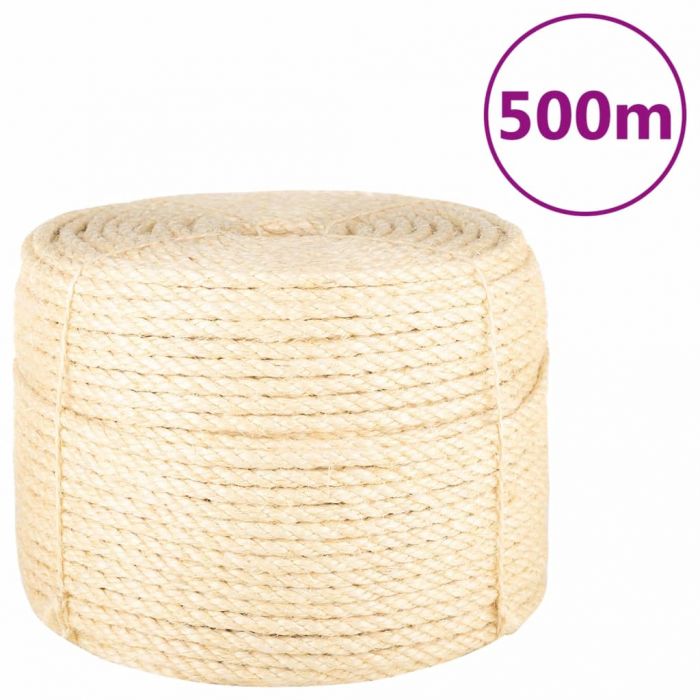 Въже, 100% сизал, 10 мм, 500 м