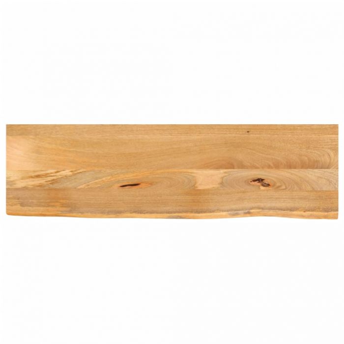 Плот за маса, жив ръб, 100x30x3,8 см, масивно дърво манго