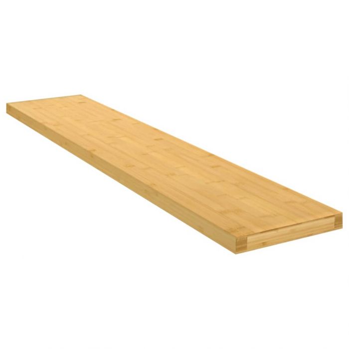 Стенен рафт 100x20x2,5 см бамбук