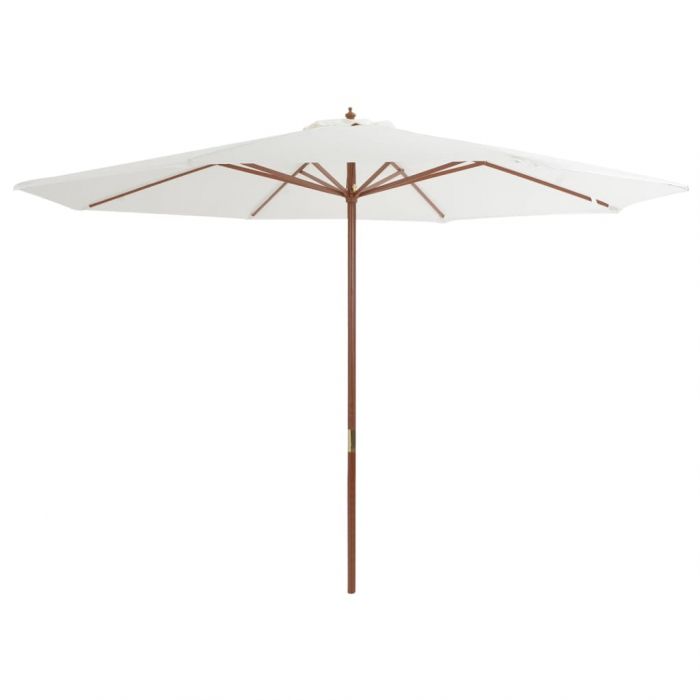 Градински чадър с дървен прът Healy