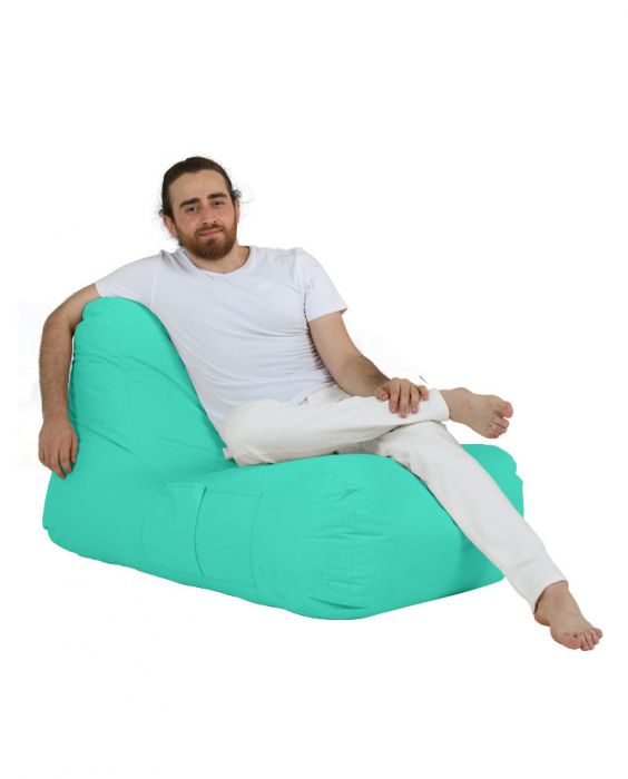 Градински пуф Trendy Comfort Bed Pouf, цвят Тюркоаз