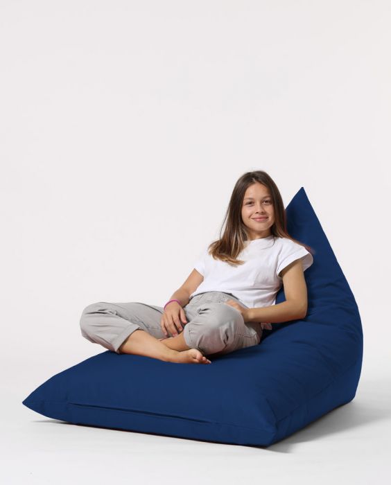 Градински пуф Pyramid Big Bed Pouf, цвят Тъмно син