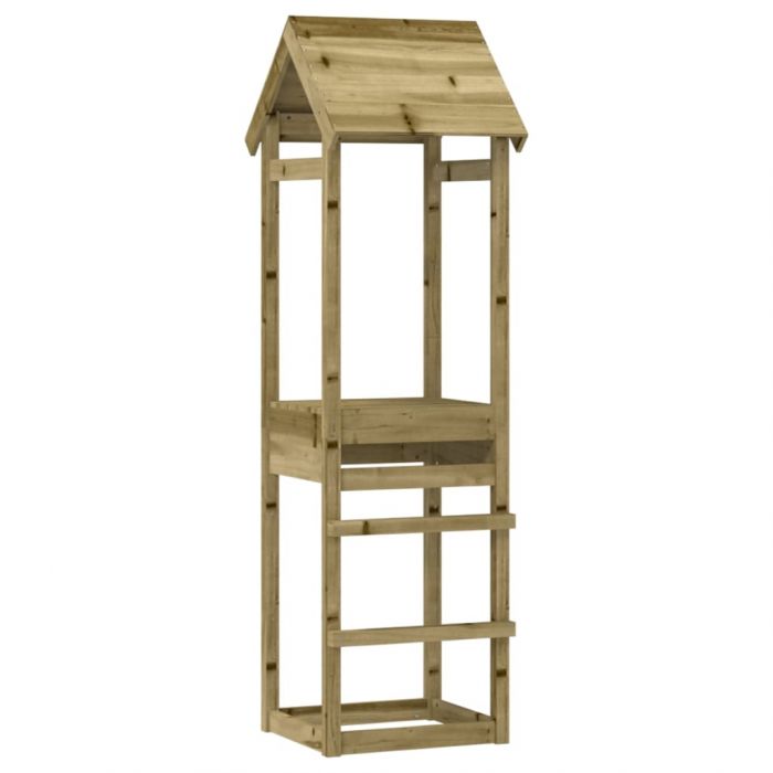 Кула за игра 53x46,5x194 см импрегнирана борова дървесина