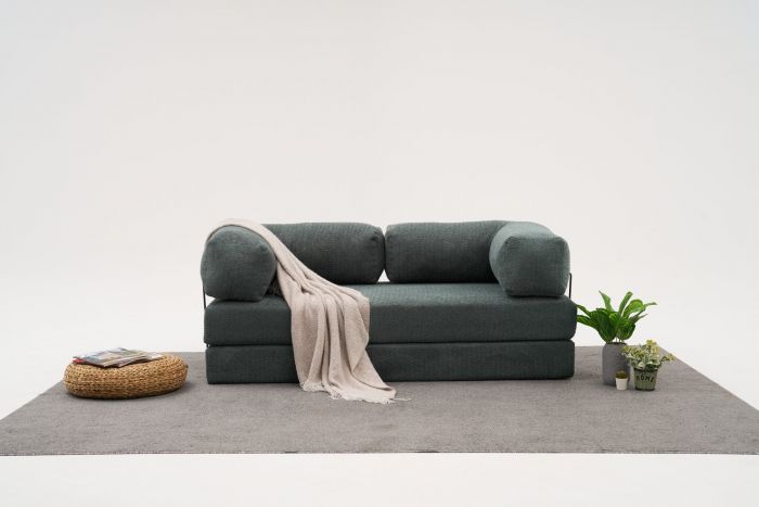 Троен диван Comfort, цвят Зелен