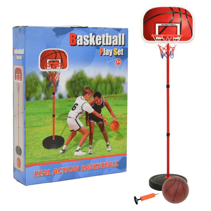Детски комплект за баскетбол, регулируем, 160 см