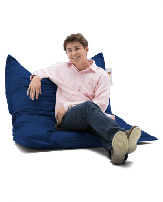 Градински пуф Cushion Pouf 100x100, цвят Тъмно син