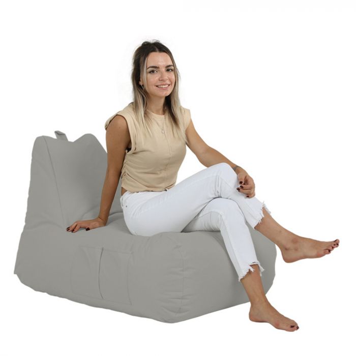 Градински пуф Trendy Comfort Bed Pouf, цвят Сив