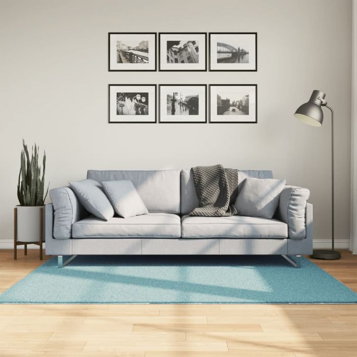 Килим OVIEDO с къс косъм, зелен, 120x170 см