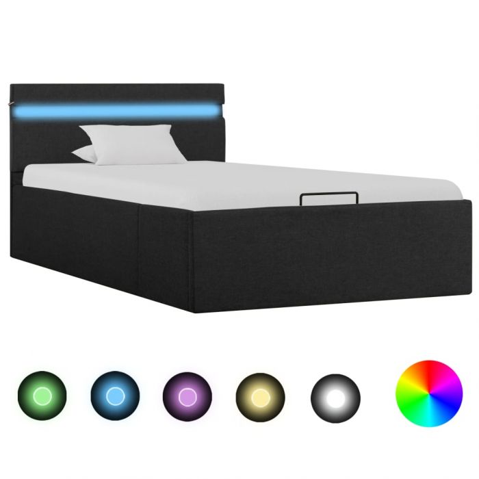 Легло с повдигащ механизъм с LED