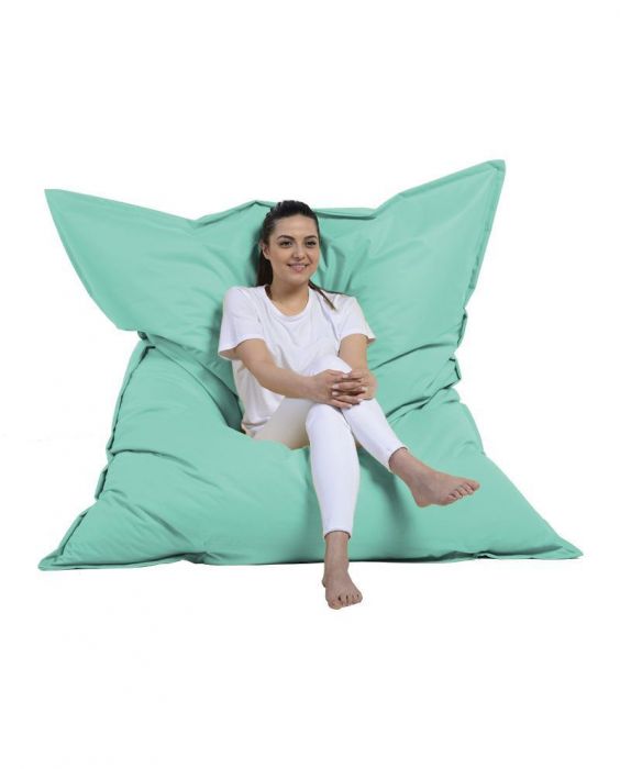 Градински пуф Giant Cushion 140x180, цвят Тюркоаз