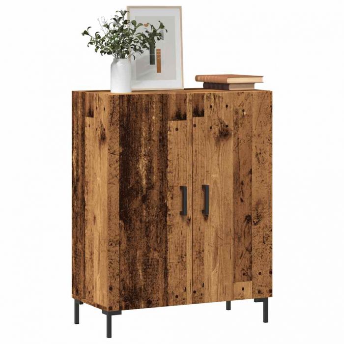 Шкаф за хранене Old Wood 69,5x34x90 cm Инженерна дървесина
