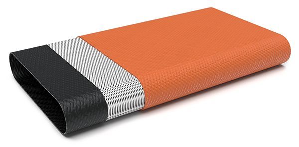 HYDRO-S 206N Двуслоен PVC плосък маркуч 50 м 25 мм (L206N02550)