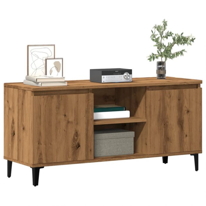 ТВ шкаф Artisan Oak 102x35x50 cm Инженерна дървесина