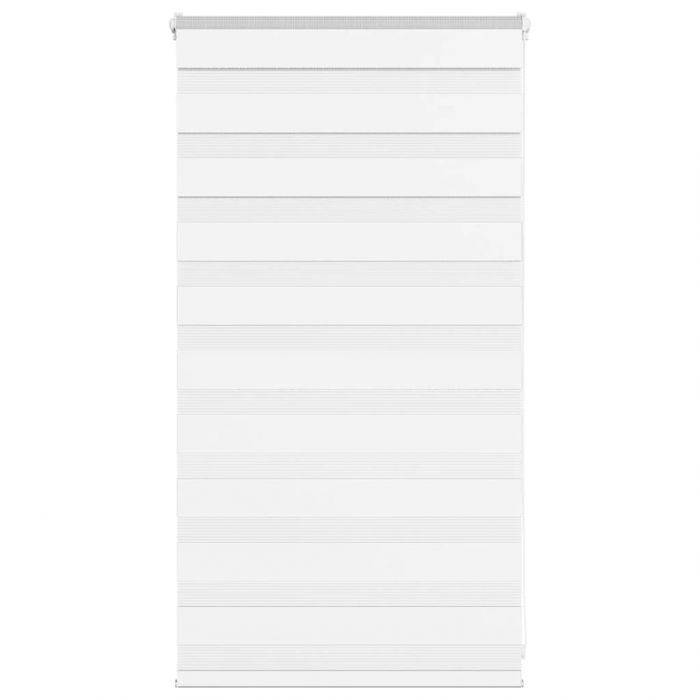 Зеброва щора бял 70x100 см ширина на плата 65,9 cm полиестер