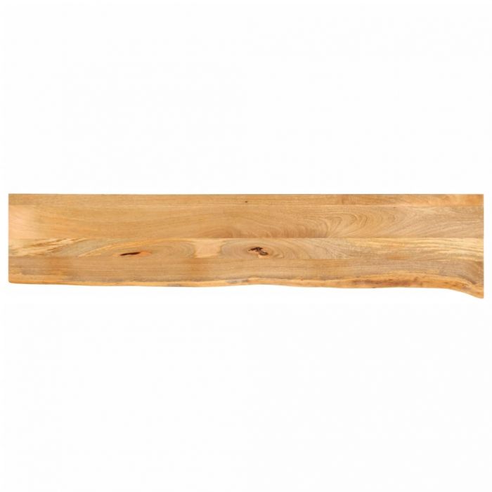 Плот за маса, жив ръб, 180x30x2,5 см, масивно дърво манго