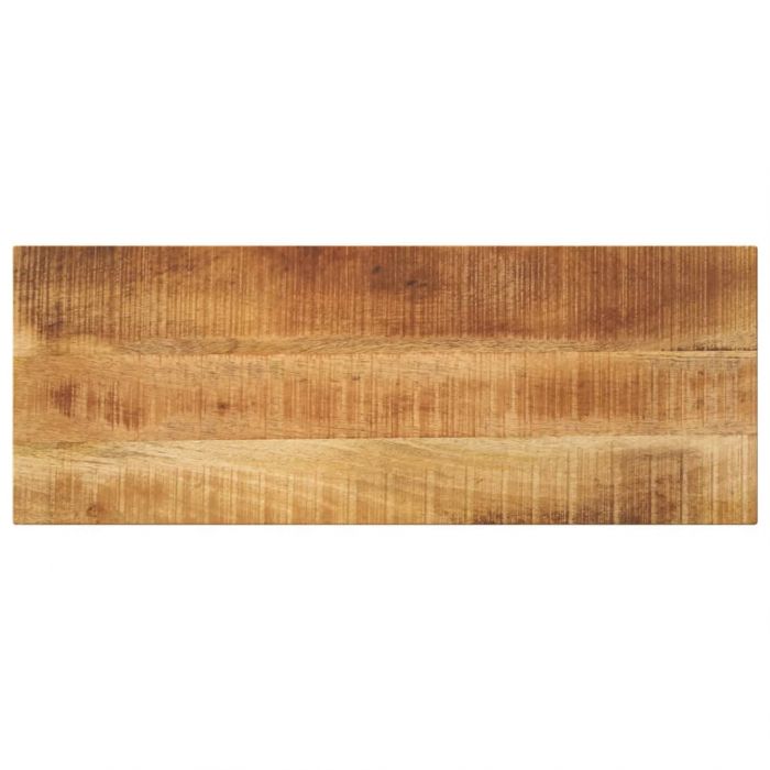 Плот за маса 70x40x3,8 см правоъгълен масивно дърво грубо манго