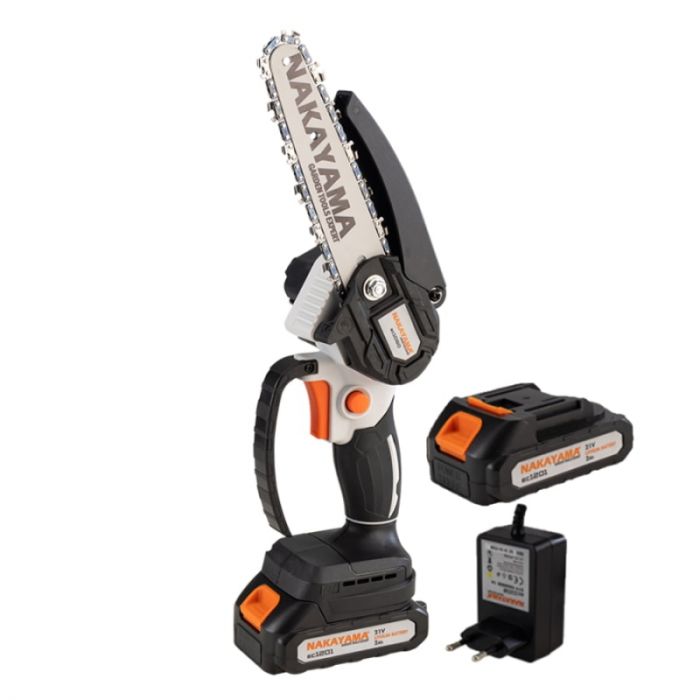 Акумулаторна безчеткова кастрачка Nakayama EC1050, 21 V, 2х2 Ah (075028)
