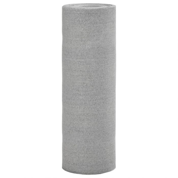 Засенчваща мрежа, светлосива, 2x10 м, HDPE, 150 г/м²