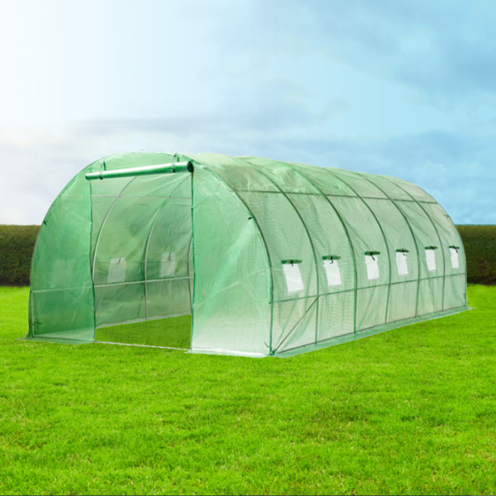 Градинска оранжерия HOME 6x3x2 м, подсилен полиетилен