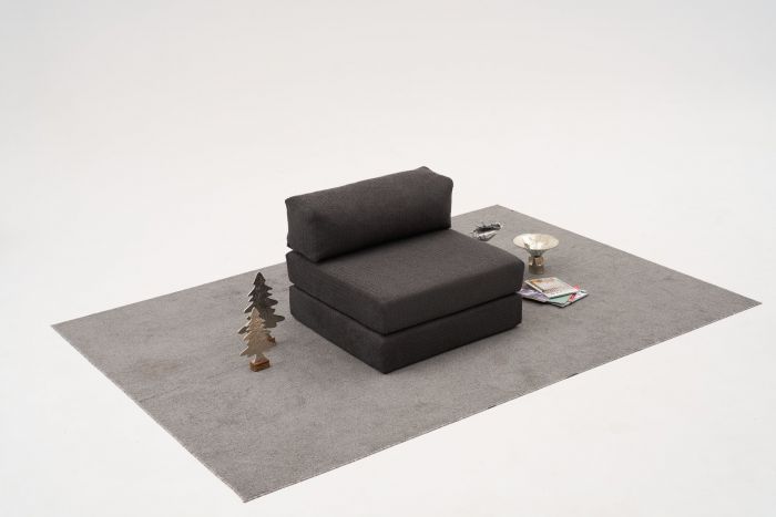 Едноместен диван Comfort, цвят Антрацит