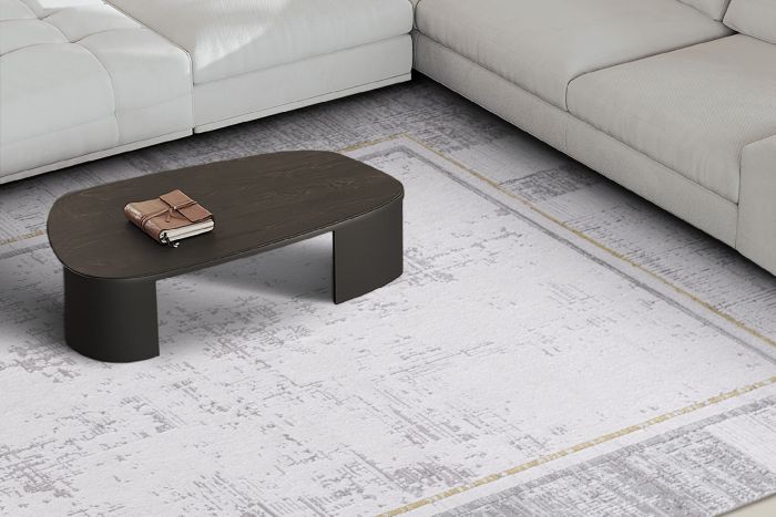 Килим (100 x 300) 45925 Нева - Сиво