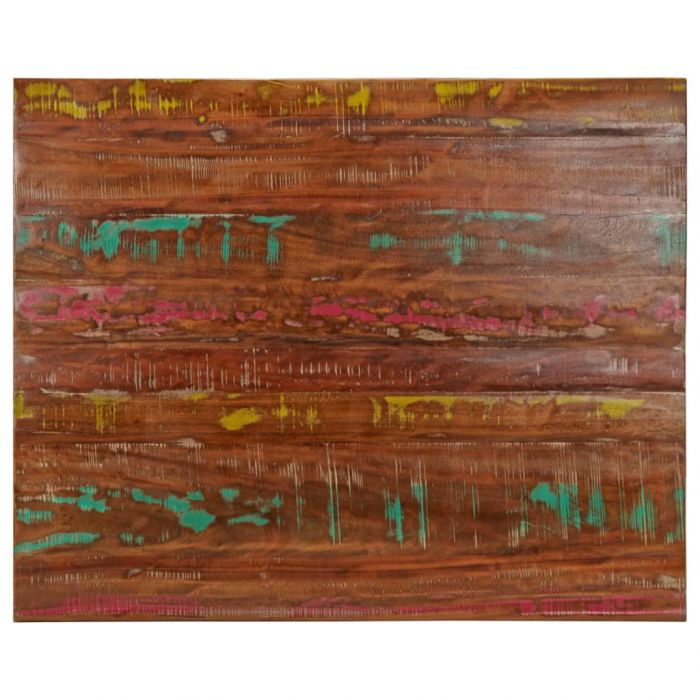 Плот за маса 100x80x2,5 см правоъгълен регенерирано дърво масив
