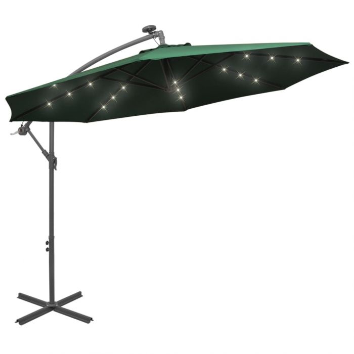 Висящ чадър с LED осветление