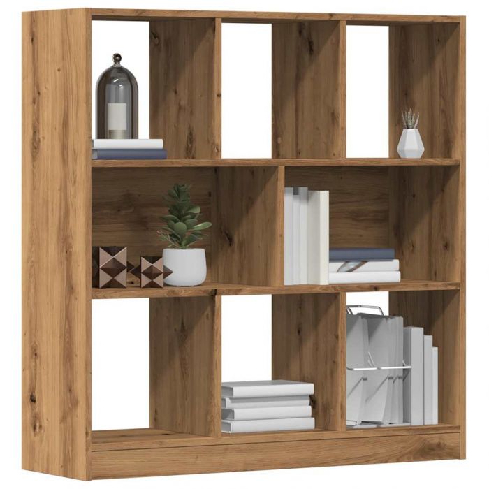 Шкаф за книги Artisan Oak 97,5x29,5x100 cm Инженерна дървесина