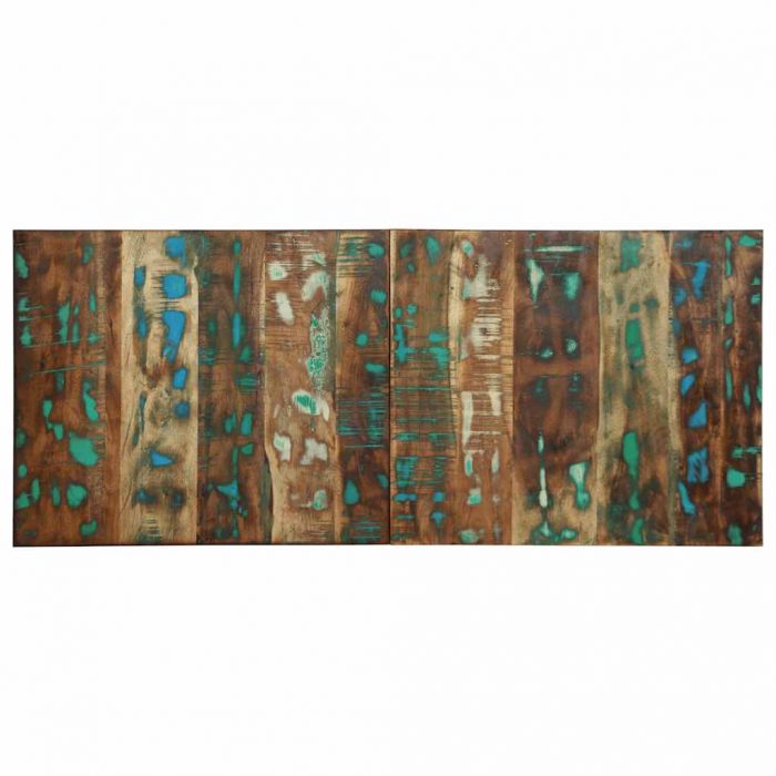 Табла за глава Multicolour 120 cm Масивна дървесина Reclaimed